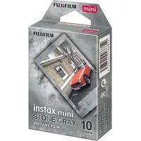 Fujifilm set 10 bucati film instant Stone Grey pentru aparat foto Instax Mini - Default Title