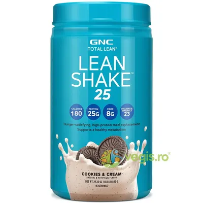 Shake Proteic Total cu Aroma de Biscuiti si Frisca Lean 25 - 832g