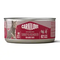 Carnilove Cat Can Pate Turkey & Reindeer 100 g