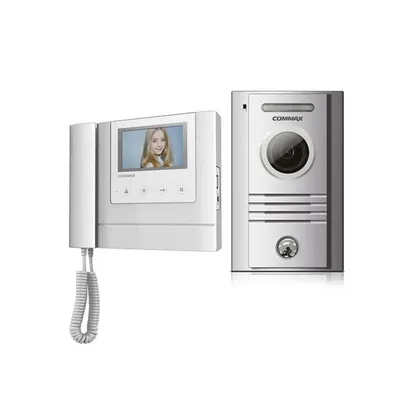 Kit videointerfon Commax ECO SET CDV-43N, 1 apartament, display LCD 4.3 inch, aparent