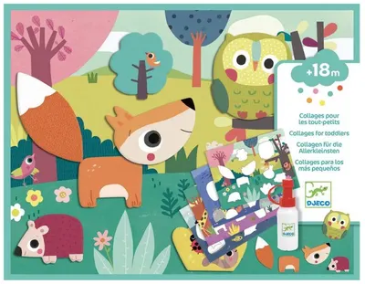 Set creativ Djeco - My First Collages