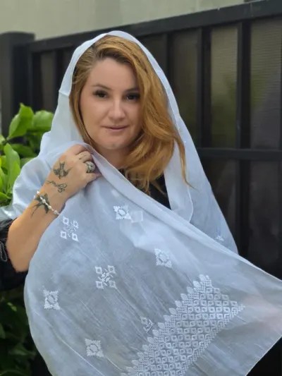Marama cu broderie 24