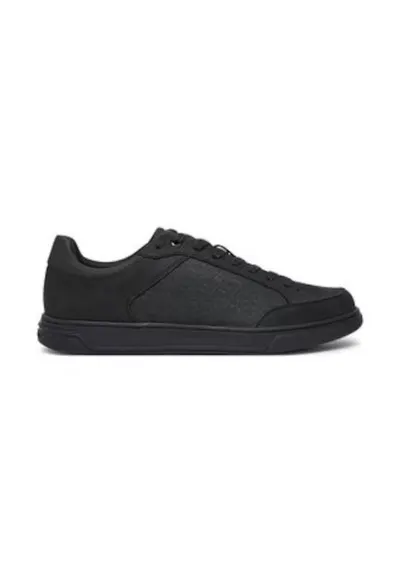 Tenisi barbatesti - 304567223 - piele naturala - negru