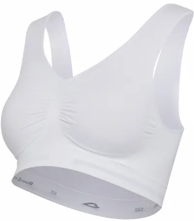 Sutien gravide, fara cusaturi Carriwell, marimea L, alb