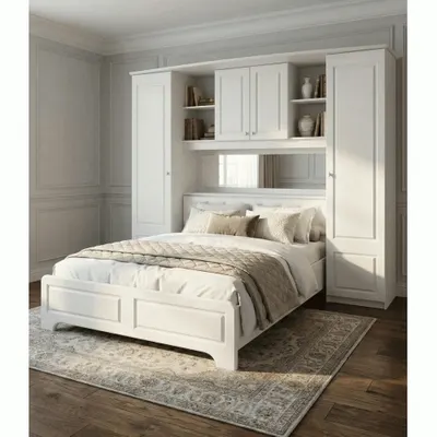 Dormitor Madrid MDF Alb