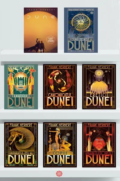 Pachet Seria Dune - Paperback - Frank Herbert