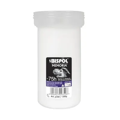 Candela Alba Tip Rezerva Bispol, 75 Ore, Inaltime 15.5 cm