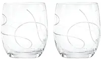 Set pahare de whisky Bohemia Crystalex - String Decor, 2 buc, 300 ml