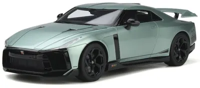 Model de colecție GT Spirit Modern: Mașini - Nissan GTR R50 VERT (Green Metallic) (2021)