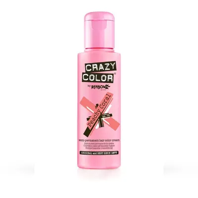 Vopsea semi-permanenta PEACHY CORAL - CRAZY COLOR - no.70 - 100 ml