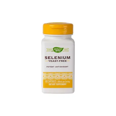 Natures Way Selenium 200 mcg | 60 capsule