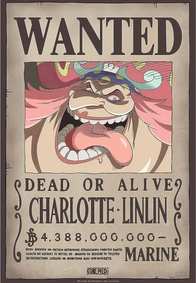 Mini poster GB eye Animation: One Piece - Big Mom Wanted Poster (Series 2)