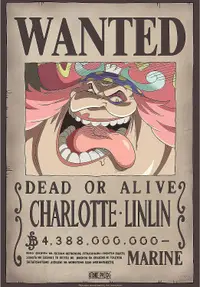 Mini poster GB eye Animation: One Piece - Big Mom Wanted Poster (Series 2)
