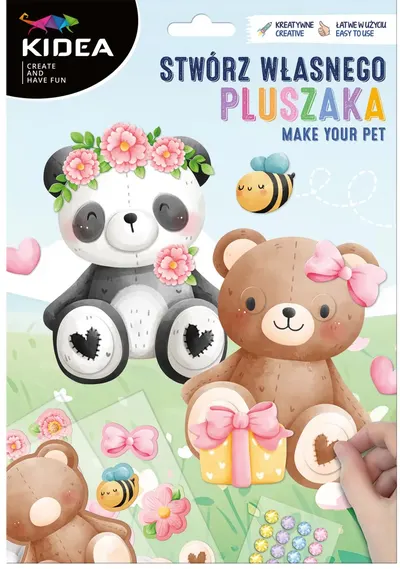 Trusă creativă Kidea - Fă-ți un animal de companie
