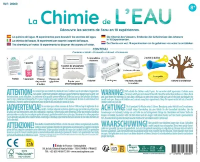 Joc educativ - Experimente Chimie - Secretele apei