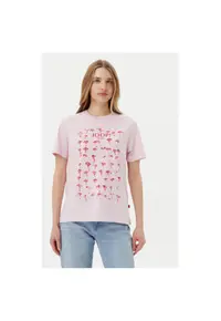 Tricou dama Joop Jeans - 10019318 30046272 - Bumbac - Roz - Roz