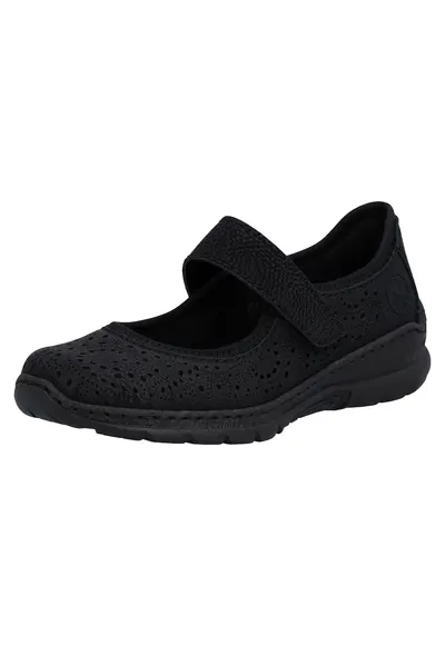 Pantofi dama perforati N4299 00 - Negru