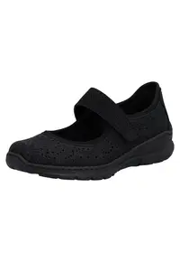 Pantofi dama perforati N4299 00 - Negru