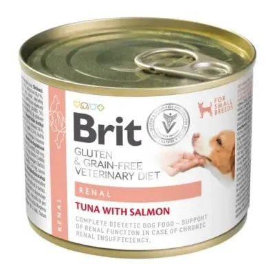 Conserva dietetica pentru caini Brit GF Renal 200 gr