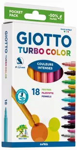 Carioci Giotto Turbo Color - 18 culori