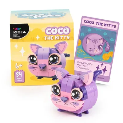Figurină de asamblat Kidea Snapets - Coco, pisica
