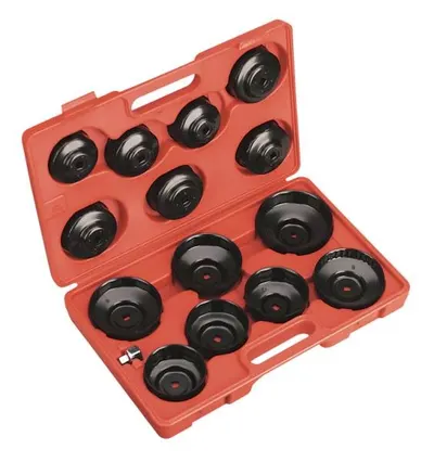 Set 14 chei filtru ulei cu adaptor