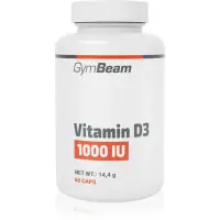 GymBeam Vitamin D3 1000 IU capsule cu vitamina D 14.4 g