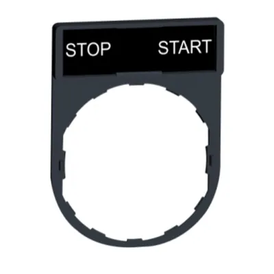 Suport Legenda 30 X 40 Mm cu Legenda 8 X 27 Mm cu Marcaj Stop-Start