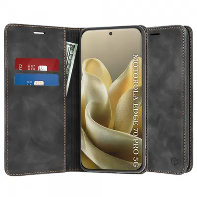 Husa pentru Motorola Edge 70 Pro, Techsuit, Confy, Neagra