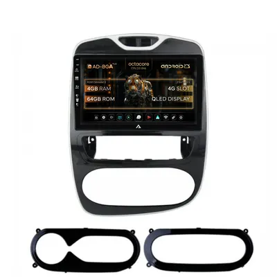 Navigatie Renault Clio IV (2016-2019), Android, A-Octacore 4GB RAM + 64GB ROM, 9 Inch - AD-BGA9004+AD-BGRKIT369-1619