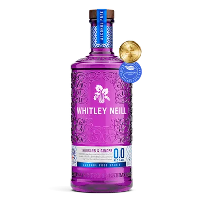Gin Cu Rubarba Si Ghimbir Fara Alcool Whitley Neill 0.7l