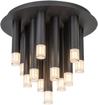 Candelabru Rabalux - Ramira 71354, G9, 13x max 5W, negru