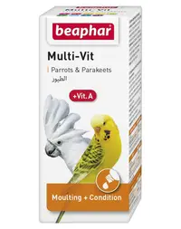 BEAPHAR Multi-Vit Parrots Preparat cu vitamine pentru papagali 20 ml