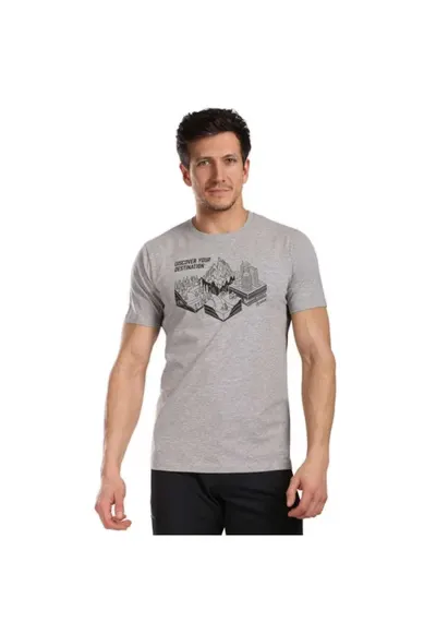 Tricou sport Garove - gri deschis - material Lyocell - Gri deschis