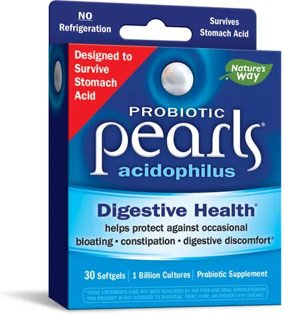 Probiotic Pearls Acidophilus, 30 capsule moi, Nature's Way