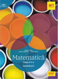 Matematică. Clasa a V-a. Semestrul 1 - Traseul albastru. Clubul Matematicienilor - Paperback brosat - Marius Perianu, Ştefan Smărăndoiu, Cătălin Stănică