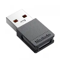 Adaptor Date si Incarcare USB-C - USB-A McDodo OT-6970, Negru