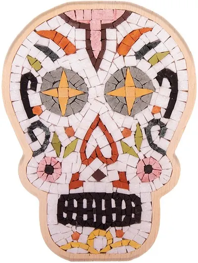 Mozaic de piatră Neptune Mosaic - Craniu mexican, zimţat