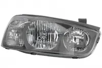 Far fata Dreapta (H1 H7, electric, cu motor, culoare insert: cromat, culoare semnalizator: transparent) potrivit HYUNDAI ELANTRA III