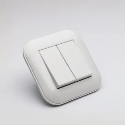 Comutator Ovivo Loft ST Alb, 404-010201-202
