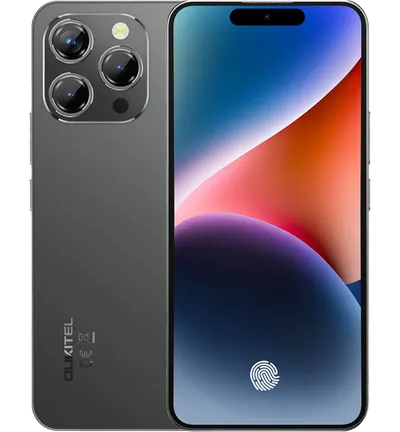 Telefon Oukitel P1, 4G, 6.7 AMOLED 120Hz, Helio G99, 8GB RAM, 256GB, NFC, Android 15, Black