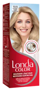 Vopsea de par permanenta 10/8 Platinum Silver, 110ml, Londa