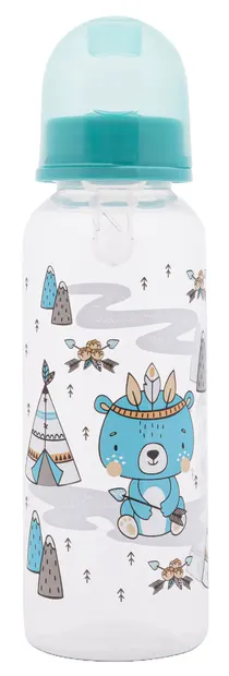 Biberon Lorelli Baby Care - Simple, 250 ml, Aqua Blue