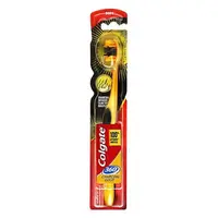 Periuta de Dinti Colgate 360 Charcoal Gold, cu Peri Moi