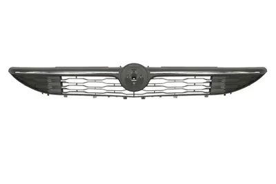 Grila radiator potrivit FIAT DOBLO, DOBLO CARGO 1.3D-2.0D dupa 2010 - (crom/negru)