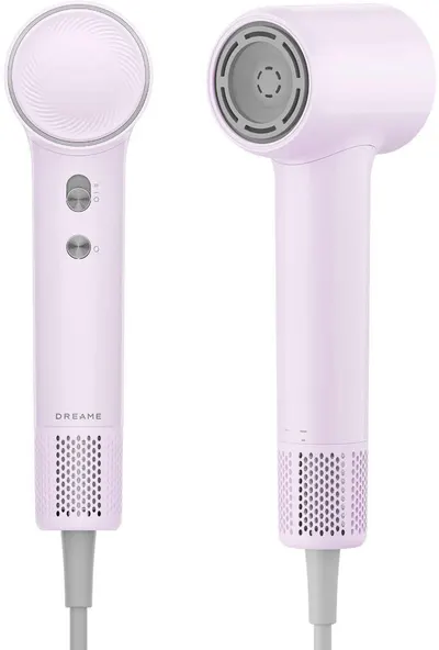 Uscător de păr Dreame - Hair Mini, 1200W, roz/mov