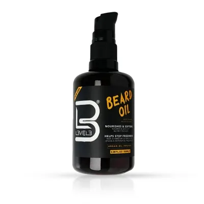 Ulei de barba hidratant - L3VEL3 - ARGAN OIL - 100 ml