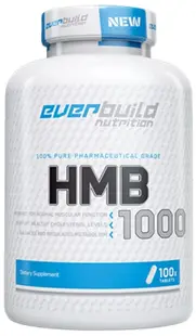 Pure HMB, 1000 mg, 100 tablete, Everbuild