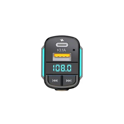 Modulator FM cu mufe de incarcare tip C, micro USB si lightening Cod: FMT-32BT