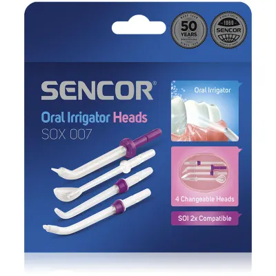 Sencor SOX 007 capete inlocuitoare pentru igiena orala For SOI 22x 4 buc